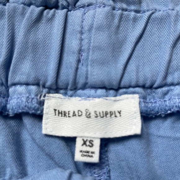 Thread & Supply Light Blue Shorts - Picture 3 of 6